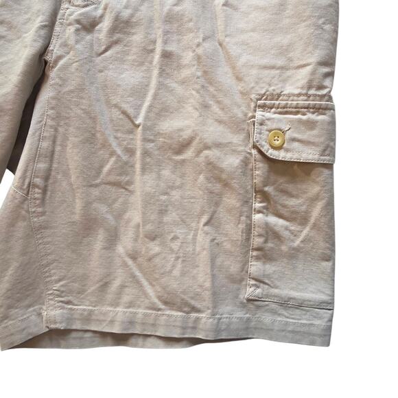Woolrich Men's Cargo Shorts NWT Size 38 Ridley Creek in Stone, 10" inseam Cotton - Picture 6 of 12